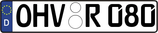 OHV-R080