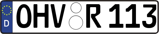 OHV-R113