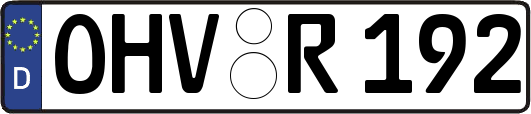 OHV-R192