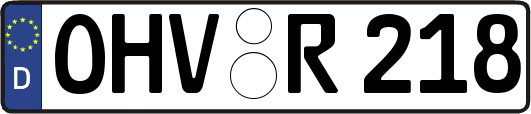 OHV-R218