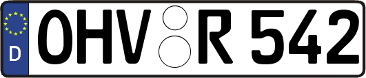 OHV-R542