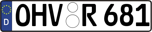 OHV-R681