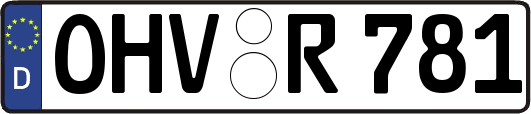 OHV-R781