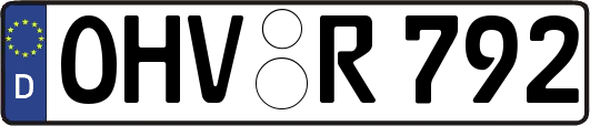 OHV-R792