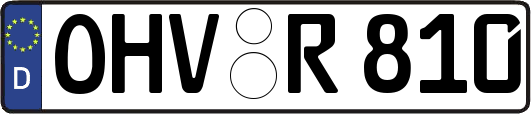 OHV-R810