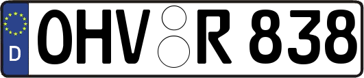 OHV-R838