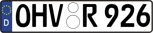 OHV-R926