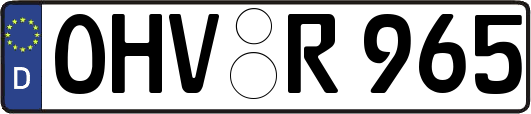OHV-R965