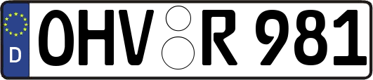 OHV-R981