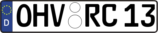 OHV-RC13