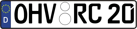 OHV-RC20