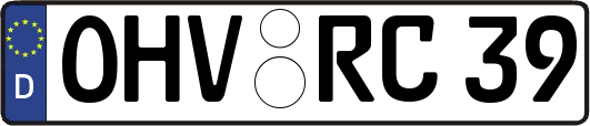 OHV-RC39