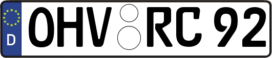 OHV-RC92