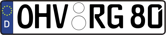 OHV-RG80