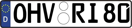 OHV-RI80