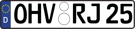 OHV-RJ25