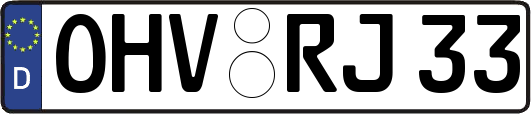 OHV-RJ33