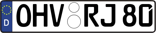 OHV-RJ80