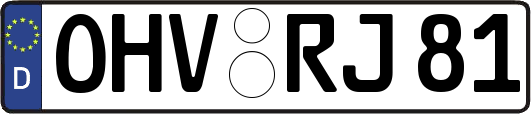 OHV-RJ81