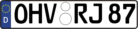 OHV-RJ87