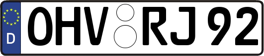 OHV-RJ92