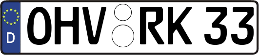 OHV-RK33