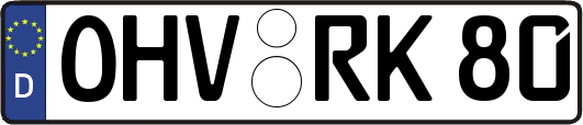OHV-RK80