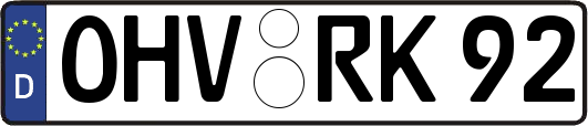 OHV-RK92