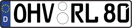 OHV-RL80