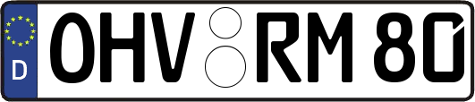 OHV-RM80