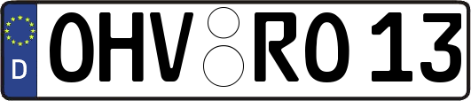 OHV-RO13