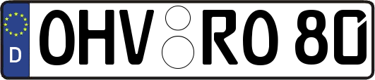 OHV-RO80