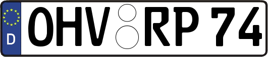 OHV-RP74