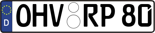 OHV-RP80