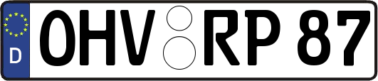 OHV-RP87