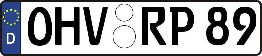 OHV-RP89
