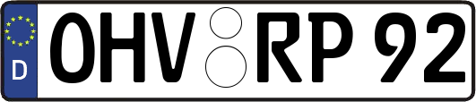 OHV-RP92