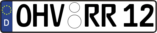 OHV-RR12