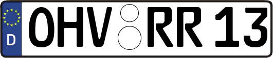 OHV-RR13