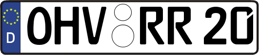 OHV-RR20