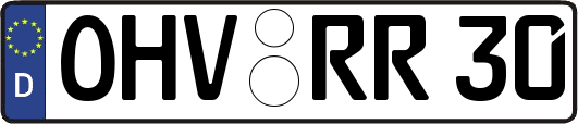 OHV-RR30
