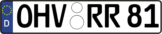 OHV-RR81