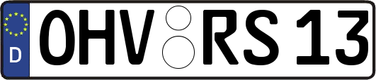 OHV-RS13