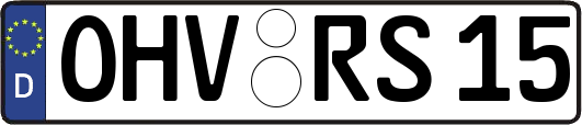OHV-RS15