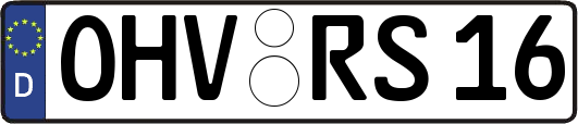 OHV-RS16