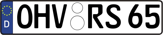 OHV-RS65
