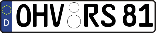 OHV-RS81