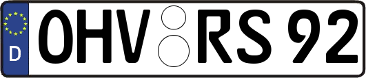 OHV-RS92