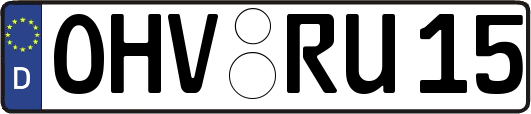 OHV-RU15