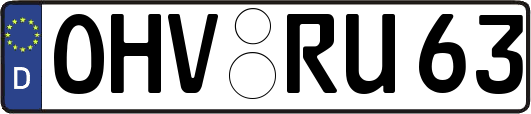 OHV-RU63